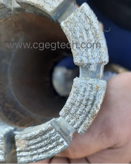 Conoscenza della punta diamantata per perforazione di esplorazione minerale